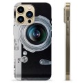 iPhone 13 Pro Max Custodia TPU - Fotocamera Retrò