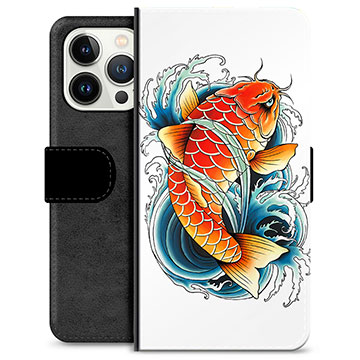 iPhone 13 Pro Custodia Portafoglio - Pesce Koi