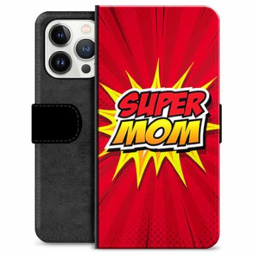 Custodia a Portafoglio Premium per iPhone 13 Pro - Super Mom