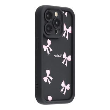Custodia antiurto in TPU per iPhone 13 Pro con bordi rialzati - Nera / Arco