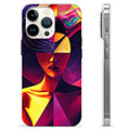 iPhone 13 Pro Custodia TPU - Ritratto Cubista