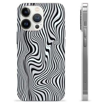 iPhone 13 Pro Custodia TPU - Zebra Ipnotica