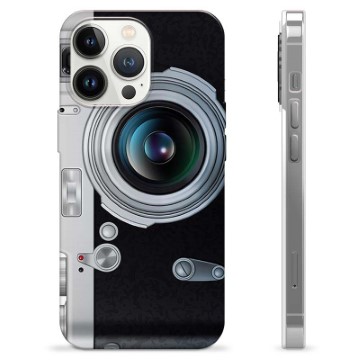 iPhone 13 Pro Custodia TPU - Fotocamera Retrò