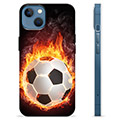 Custodia in TPU per iPhone 13 - Football Flame