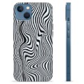 iPhone 13 Custodia TPU - Zebra Ipnotica