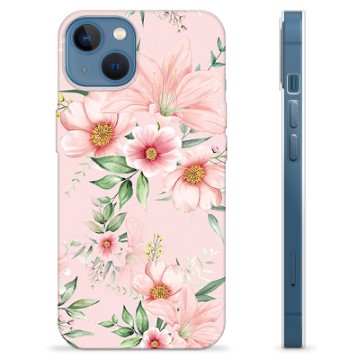 iPhone 13 Custodia TPU - Fiori ad Acquerello