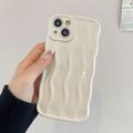 Custodia 3D Linear Wavy per iPhone 14 - Bianco