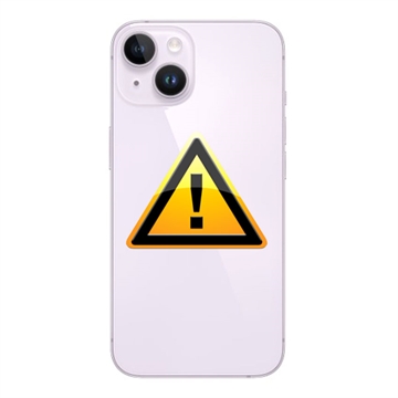 Riparazione del coperchio della batteria dell\'iPhone 14 - incl. telaio - Viola