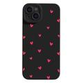 Custodia sottile in TPU con motivo a cuore per iPhone 14