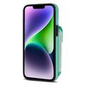 Custodia iPhone 14 Plus Tutto in uno con portafoglio e cinturino