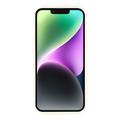 Custodia antiurto in TPU per iPhone 14 Plus con bordi rialzati - Bianca / Ciliegie con fiocco