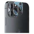 iPhone 14 Pro/14 Pro Max Lippa Camera Lens Protector - 9H - Trasparente / Nero