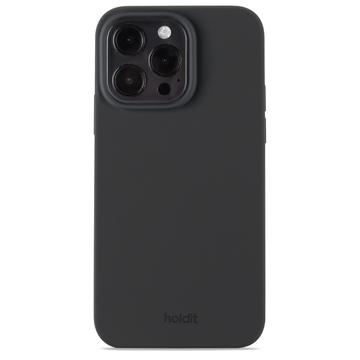 Custodia in silicone per iPhone 14 Pro Max Holdit - Nera