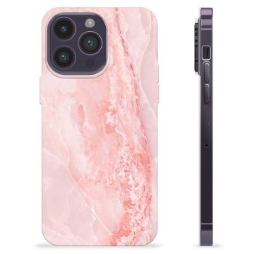 iPhone 14 Pro Max Custodia TPU - Marmo Rosa