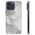 iPhone 14 Pro Max Custodia TPU - Greige Scintillante