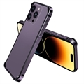 Paraurti in Metallo per iPhone 14 Pro con Bordi Rialzati