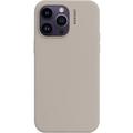 Custodia in Silicone Nudient Base per iPhone 14 Pro - Beige