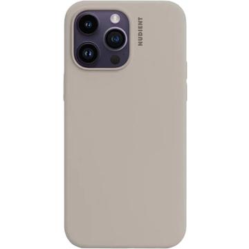 Custodia in Silicone Nudient Base per iPhone 14 Pro - Beige