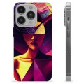 iPhone 14 Pro Custodia TPU - Ritratto Cubista