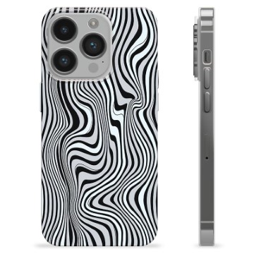 iPhone 14 Pro Custodia TPU - Zebra Ipnotica