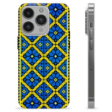 Custodia in TPU per iPhone 14 Pro Ucraina - Ornamento