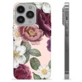 iPhone 14 Pro Custodia TPU - Fiori Romantici