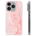 iPhone 14 Pro Custodia TPU - Marmo Rosa