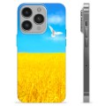 Custodia in TPU per iPhone 14 Pro Ucraina - Campo di grano