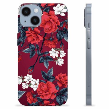 iPhone 14 Custodia TPU - Fiori Vintage