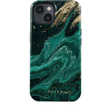 Custodia Ibrida Burga Tough per iPhone 15 - Emerald Pool