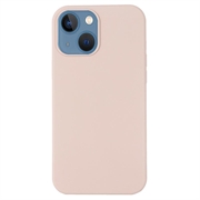 Custodia in silicone liquido per iPhone 15 - compatibile con MagSafe - Rosa
