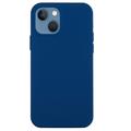 Custodia Silicone Liquido per iPhone 15 Plus - Blu