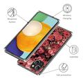 Custodia in TPU Stylish Ultra Sottile per iPhone 15 Plus - Fiori Rossi