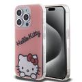 Custodia per iPhone 15 Pro Hello Kitty IML Daydreaming - Rosa