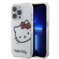 Custodia per iPhone 15 Pro Hello Kitty IML Kitty Testa - Bianca