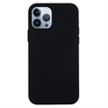 Custodia Silicone Liquido per iPhone 15 Pro - Nera