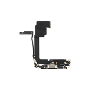 Cavo flessibile per connettore di ricarica per iPhone 15 Pro Max - Nero