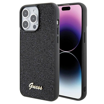 CG MOBILE Guess Solid Glitter Oro - Cover per iPhone 11 Pro