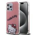 Custodia per iPhone 15 Pro Max Hello Kitty IML Daydreaming - Rosa
