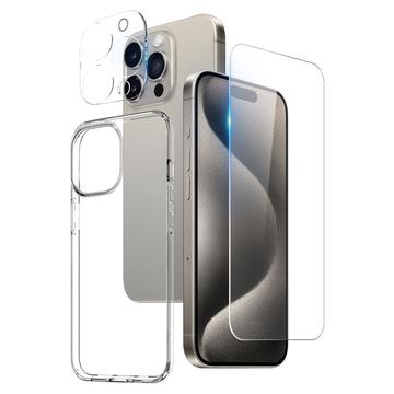 Set di Protezione 3 in 1 Northjo per iPhone 15 Pro Max