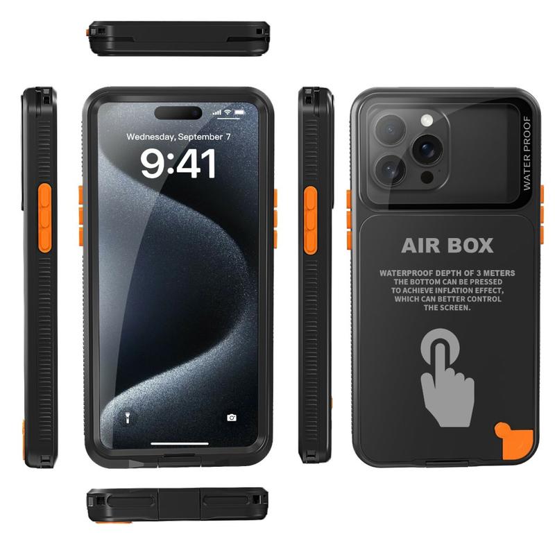 Custodia Impermeabile Universale Per Cellulare Fino A 7 Pollici - Rosa, Con Cinturino Regolabile, Protezione Da Acqua E Sabbia Per IPhone, Samsung