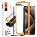 Pellicola salvaschermo - 9H - Spigen ALM Glas.tR per iPhone 15 Pro Max - 2 pz.