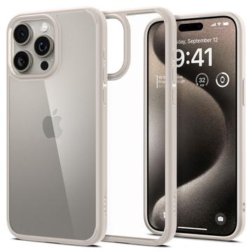 Custodia Spigen Ultra Hybrid per iPhone 15 Pro Max - Titanio naturale