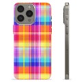 iPhone 15 Pro Max Custodia TPU - Camicia di Flanella