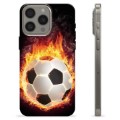 iPhone 15 Pro Max Custodia TPU - Fiamma di Calcio