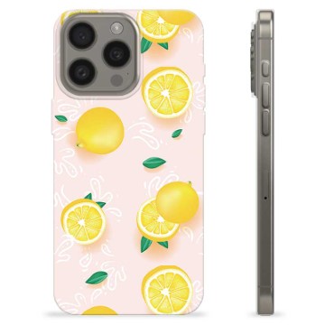 iPhone 15 Pro Max Custodia TPU - Motivo Limone