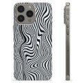 iPhone 15 Pro Max Custodia TPU - Zebra Ipnotica