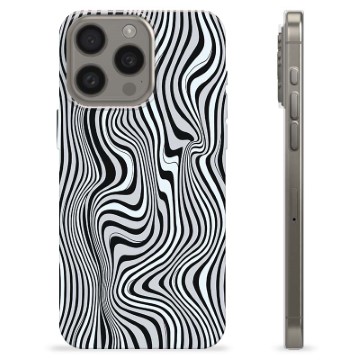 iPhone 15 Pro Max Custodia TPU - Zebra Ipnotica