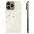 iPhone 15 Pro Max Custodia TPU - Marmo Perla