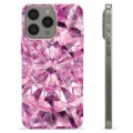 iPhone 15 Pro Max Custodia TPU - Cristallo rosa
